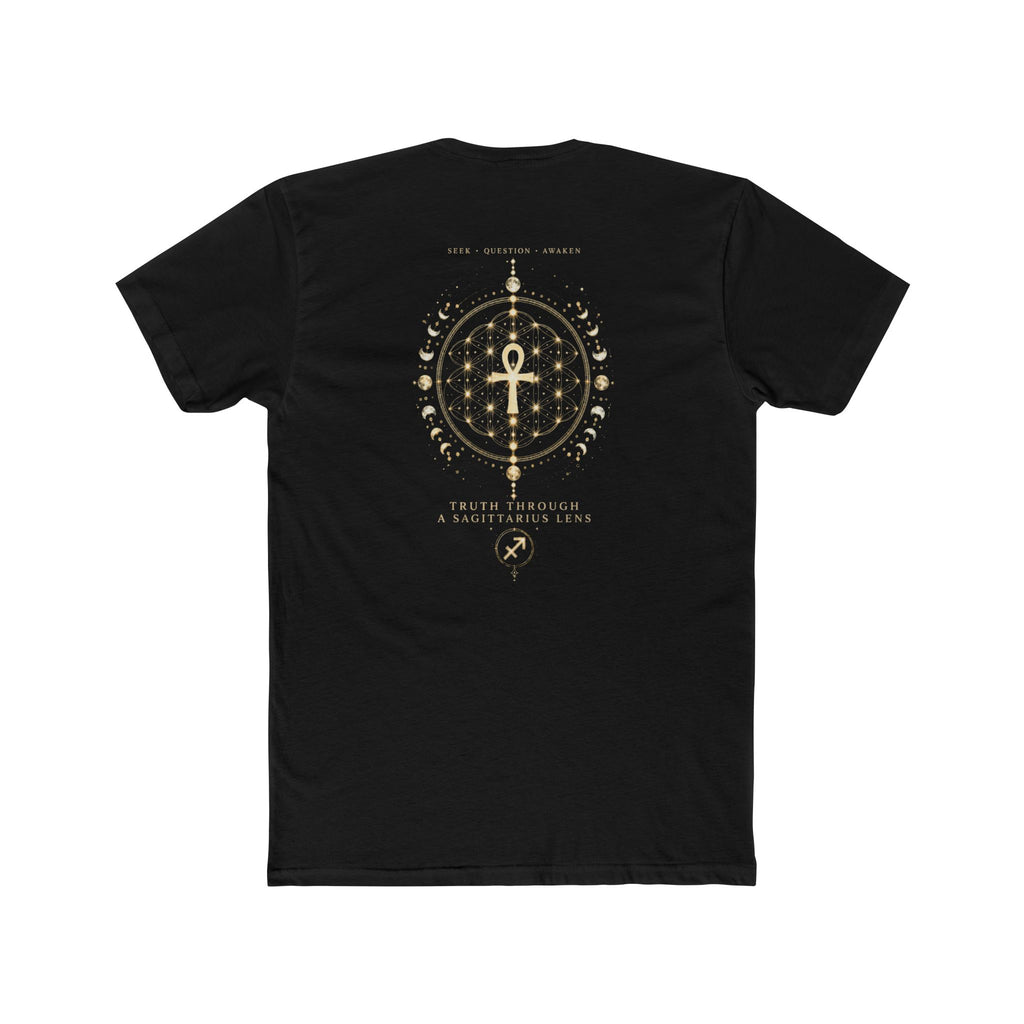 Mystic Eye & Ankh Tee — "There Is More Than What They Show" Spiritual Graphic T-Shirt