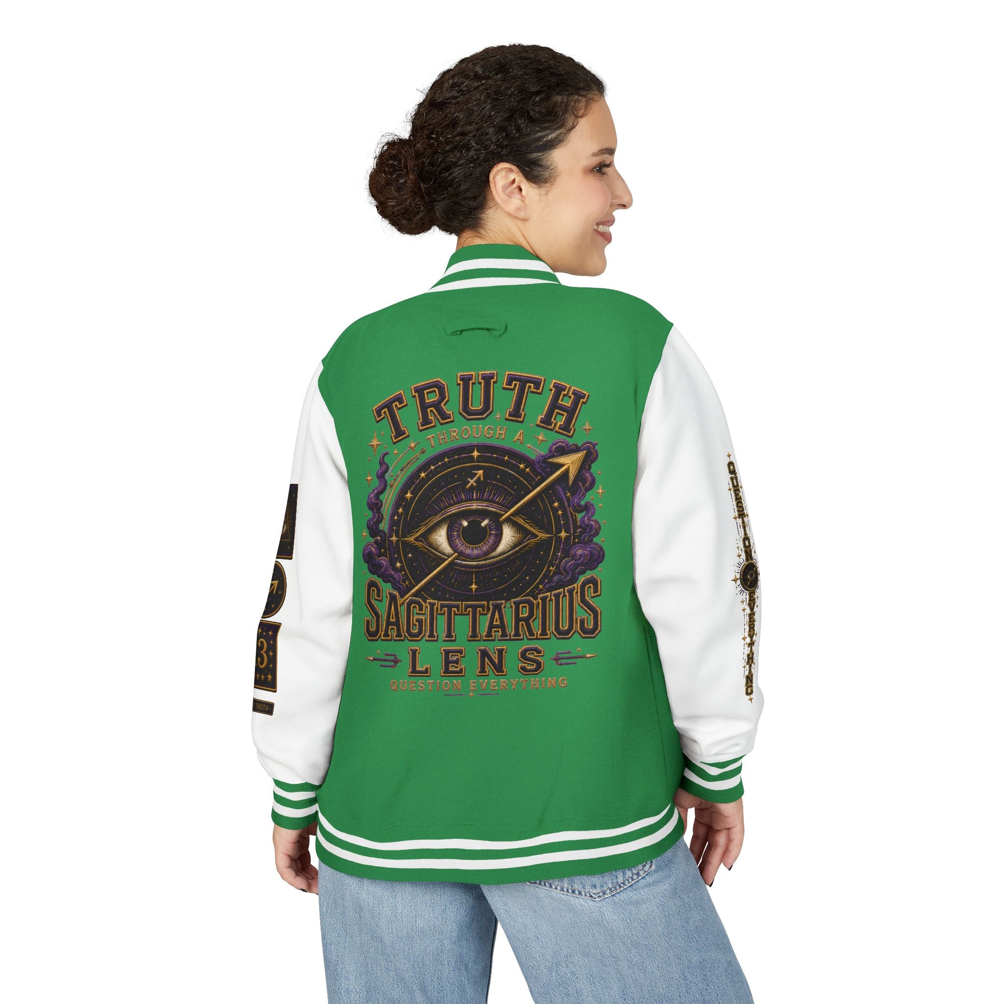 Sagittarius Truth Letterman Jacket