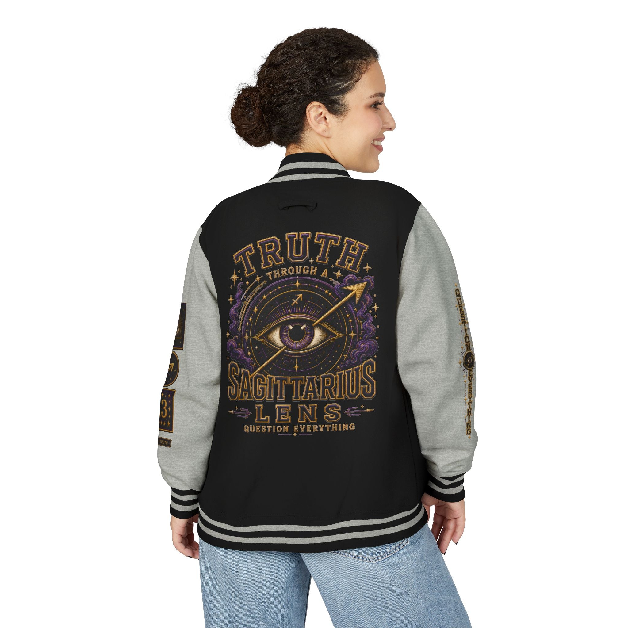 Sagittarius Truth Letterman Jacket