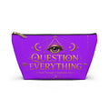 Accessory Pouch — "Question Everything" Mystical Eye Cosmetic Bag