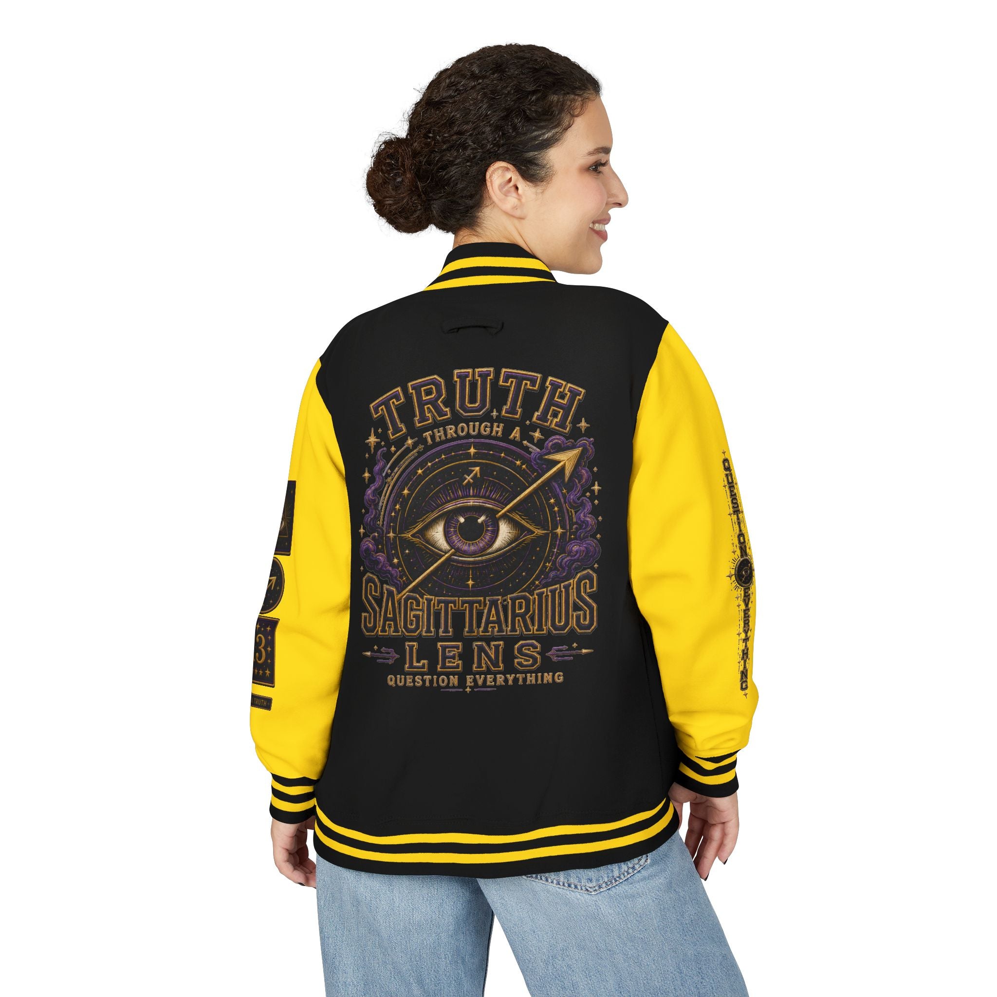 Sagittarius Truth Letterman Jacket