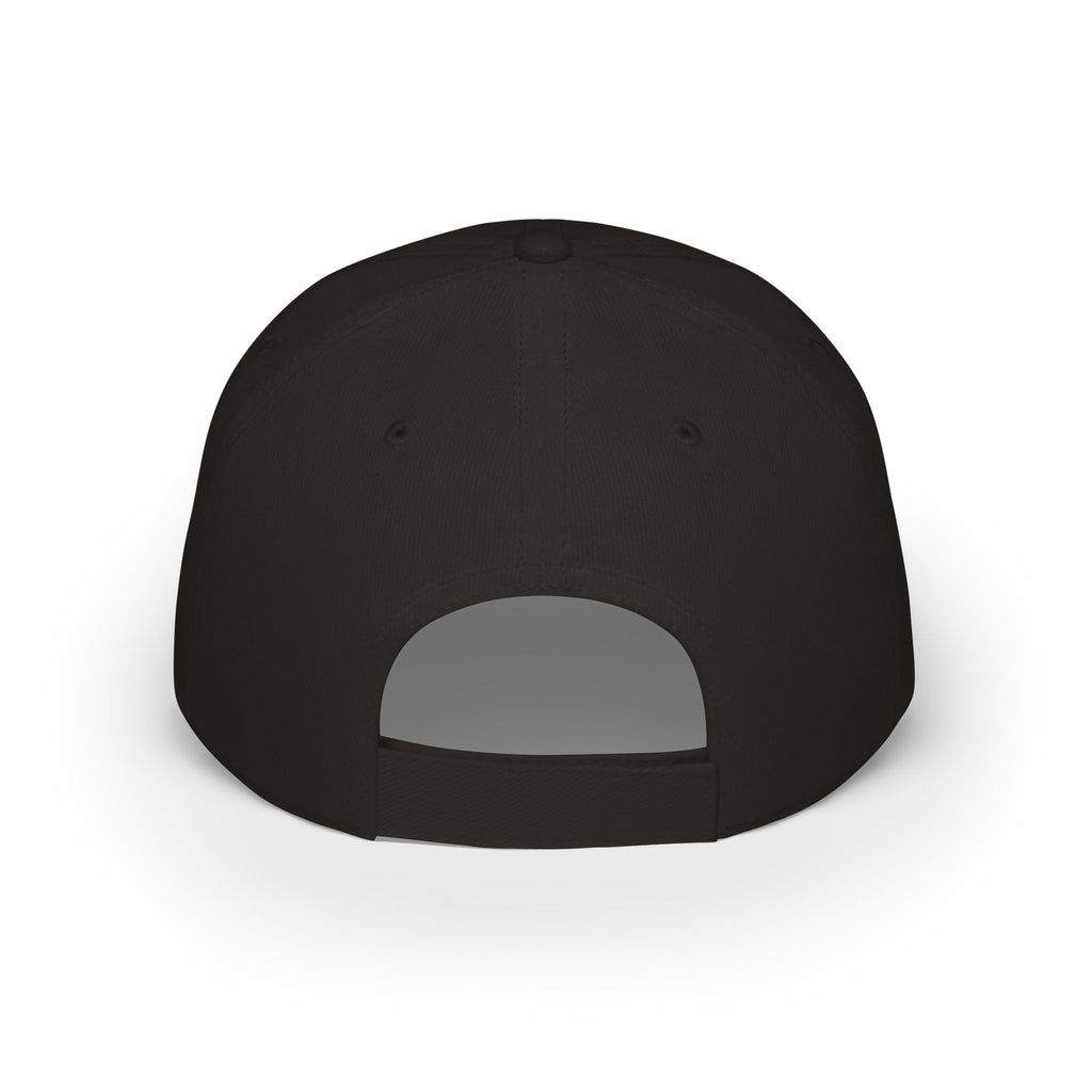 Escaping the Illusion Baseball Cap — Gold Text Low Profile Hat