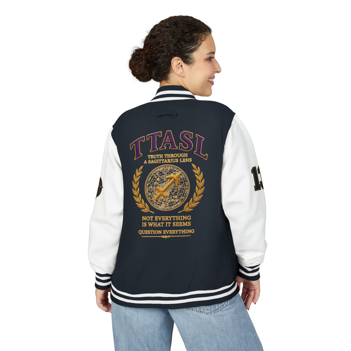Letterman Jacket - TTASL Gold Emblem Varsity Jacket