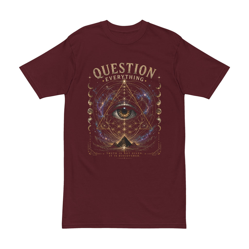 Question Everything Tee — Sagittarius Truth & Astrology Graphic T-Shirt