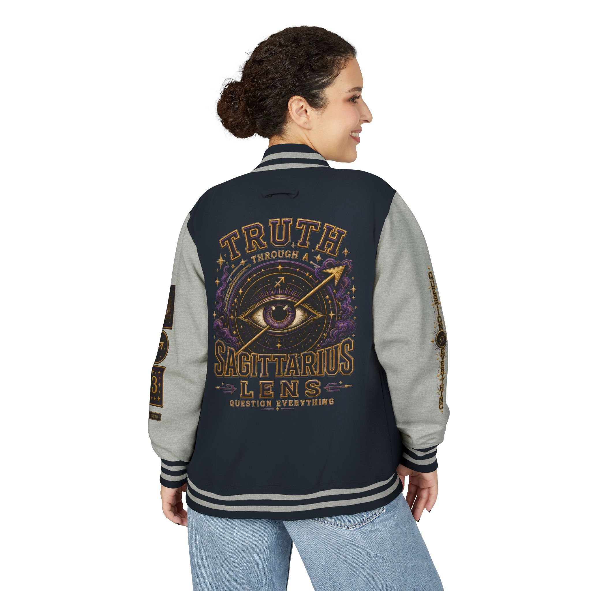 Sagittarius Truth Letterman Jacket