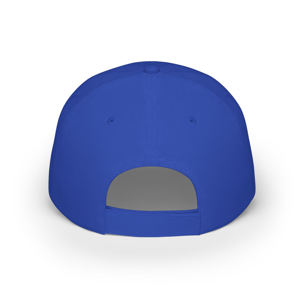 Escaping the Illusion Baseball Cap — Gold Text Low Profile Hat