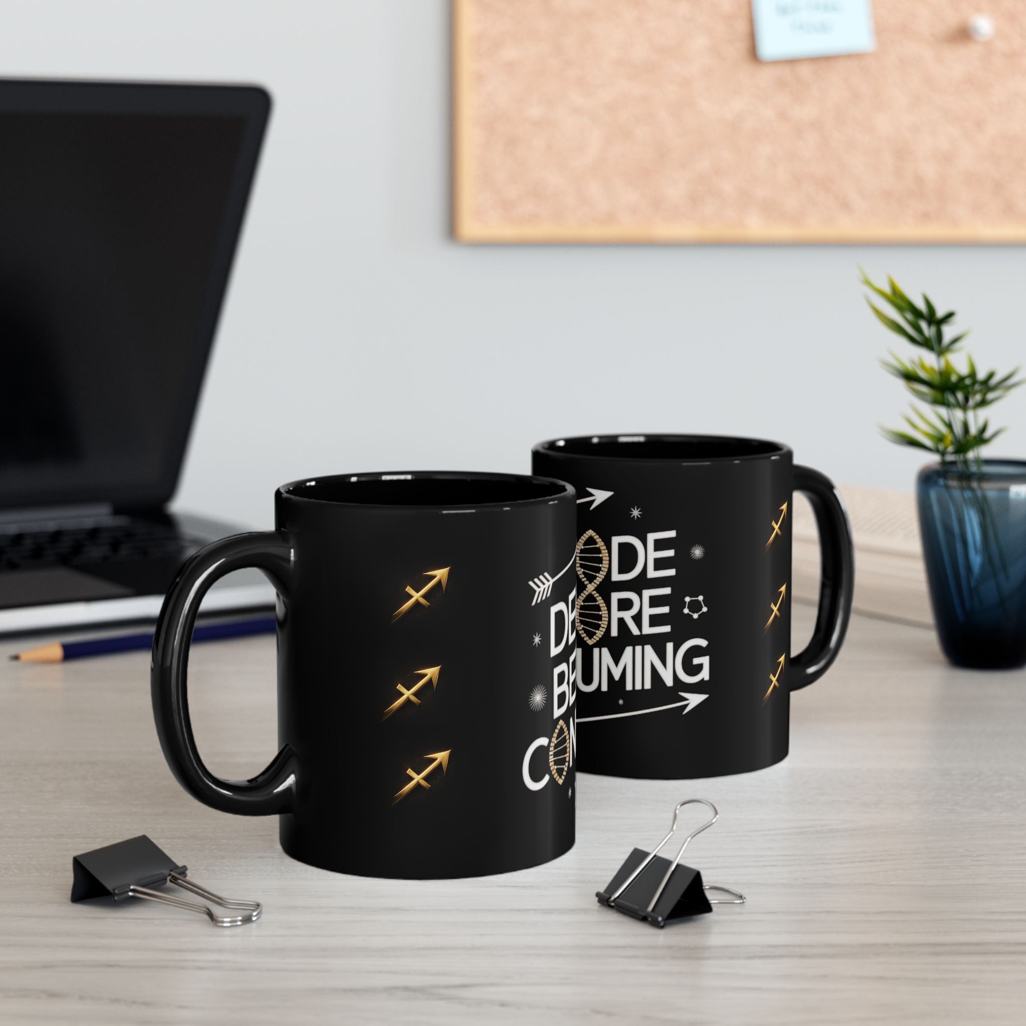 Decode Before Consuming Mug — DNA/Science Coffee Cup, Funny Genetics Slogan Gift