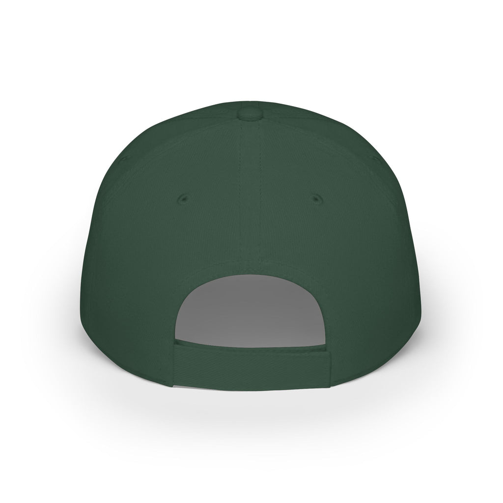 Escaping the Illusion Baseball Cap — Gold Text Low Profile Hat
