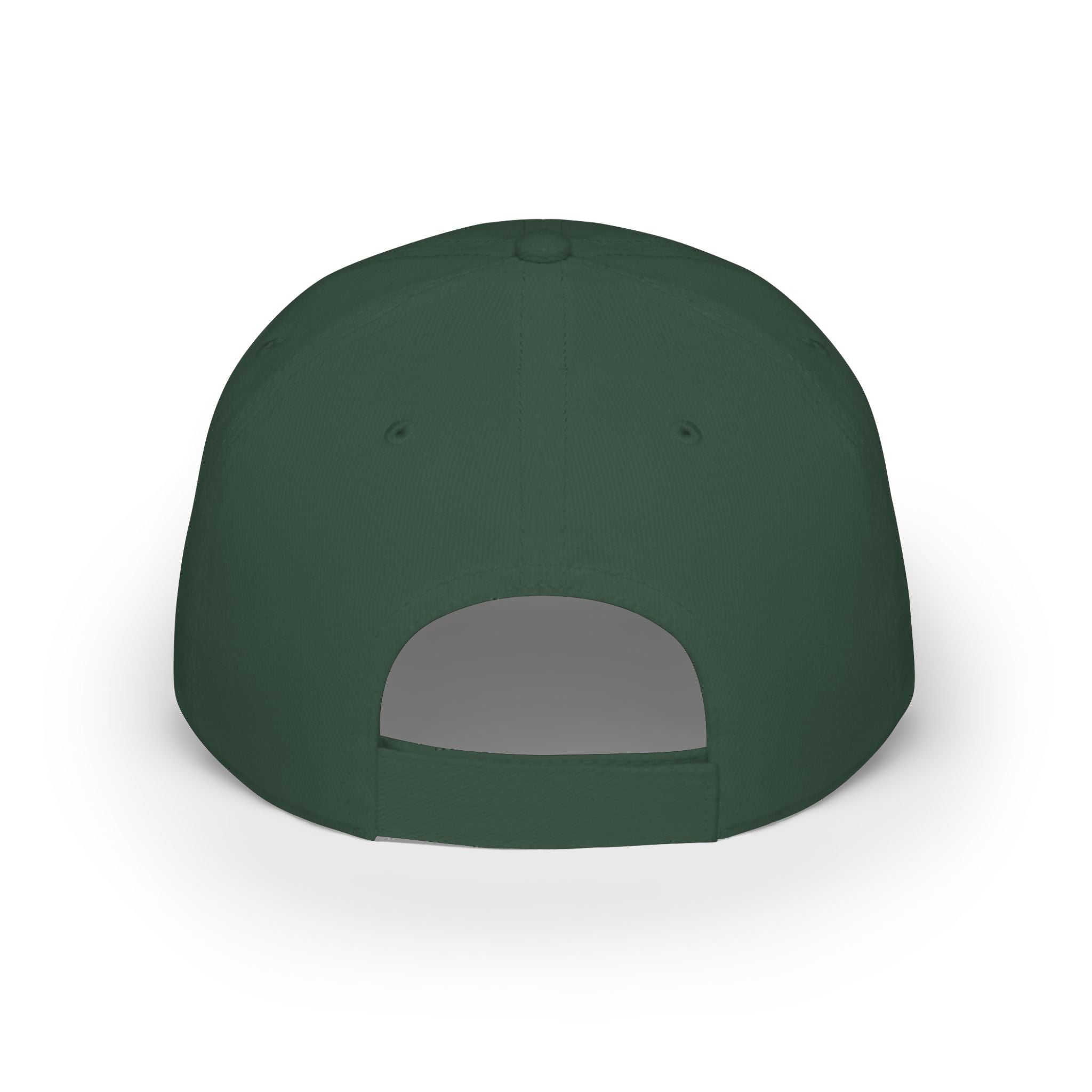 Escaping the Illusion Baseball Cap — Gold Text Low Profile Hat