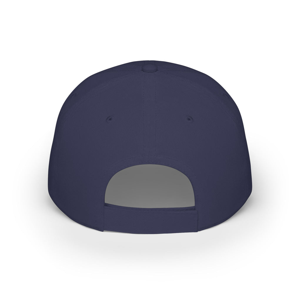 Escaping the Illusion Baseball Cap — Gold Text Low Profile Hat