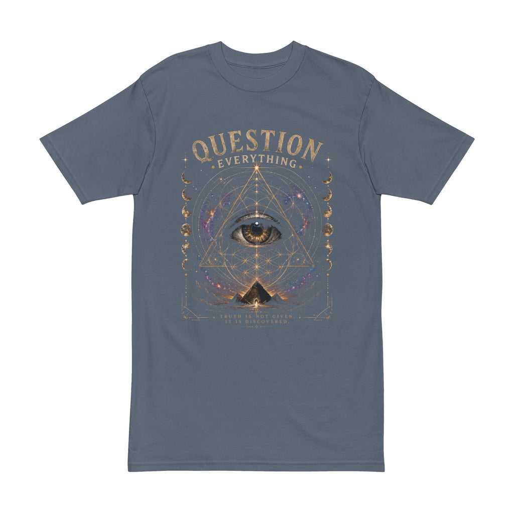 Question Everything Tee — Sagittarius Truth & Astrology Graphic T-Shirt