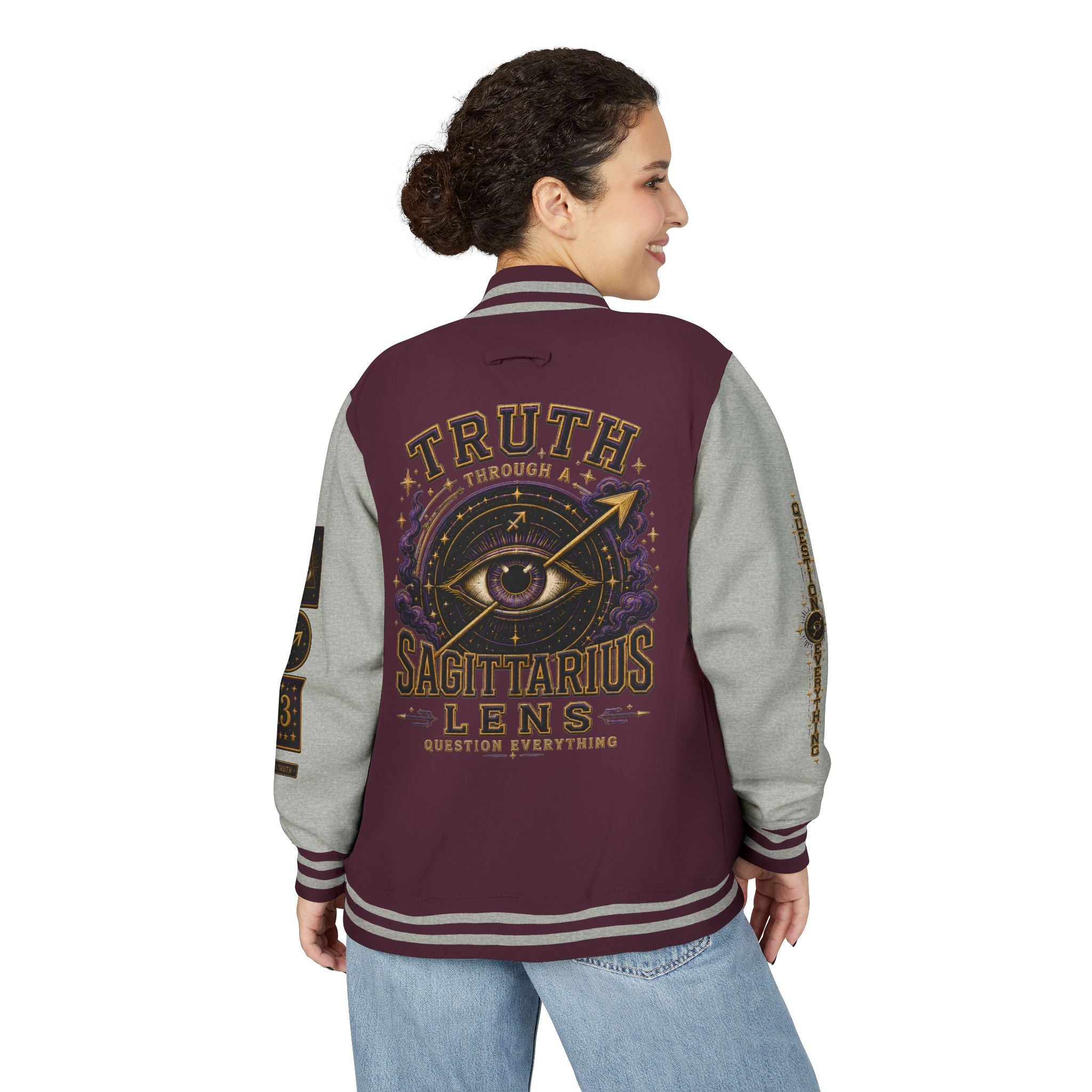 Sagittarius Truth Letterman Jacket
